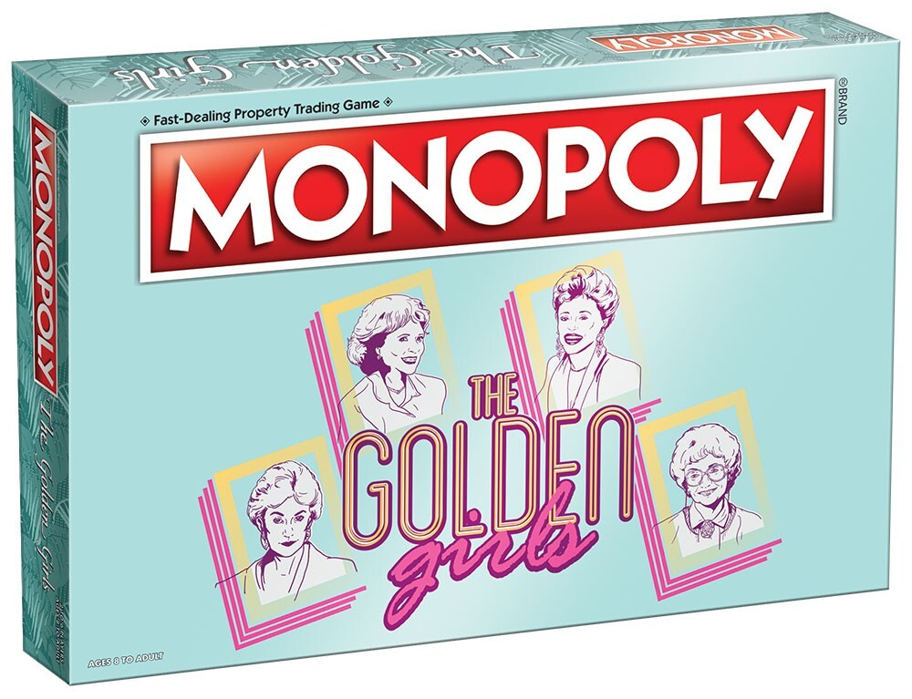 Usaopoly Monopoly: the Golden Girls Board Game Buy, Sell, Trade Fan-Favorite Loc